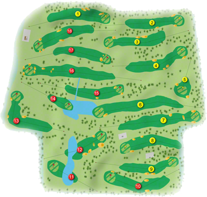 Castletroy Golf Course Layout