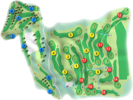 Charleville Golf Course Layout