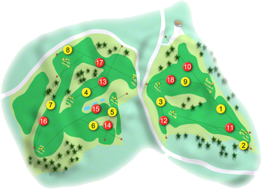 Lismore Golf Course Layout