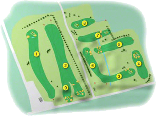 Ormeau Golf Course Layout