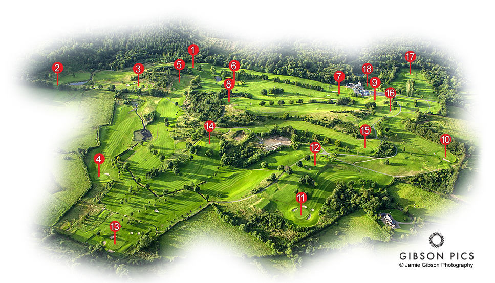 Rossmore Golf Course Layout