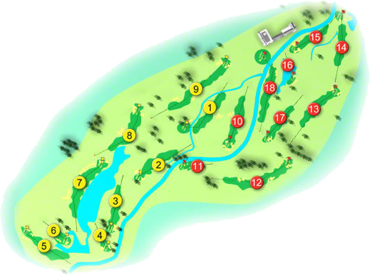 The Golf Course @ Adare Manor Golf Course Layout