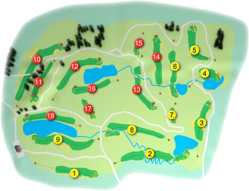The Heritage Golf Course Layout