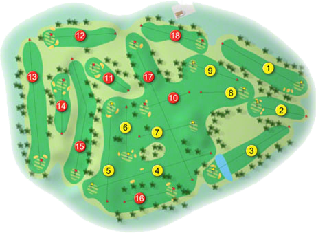 Warrenpoint Golf Course Layout