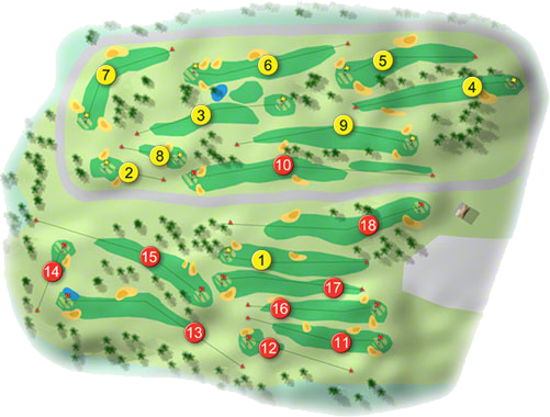 Navan Golf Course Layout